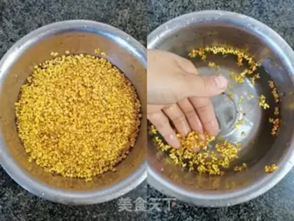 Make Homemade cinnamon flowers step 1