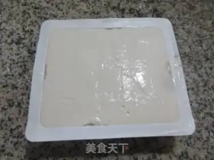 Make Shrimp meat tofu step 1