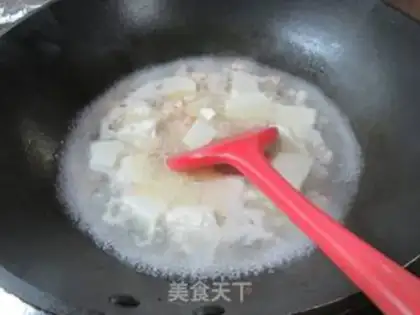 Make Shrimp meat tofu step 4