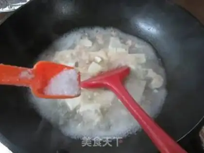 Make Shrimp meat tofu step 6