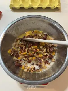 Make Pumpkin chicken cake step 6