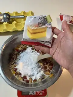 Make Pumpkin chicken cake step 9