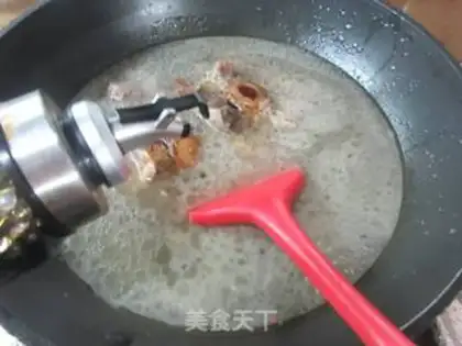Make Red-burned cowtails step 6