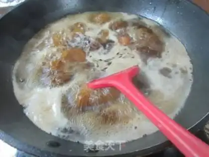 Make Red-burned cowtails step 9