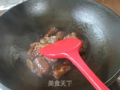 Make Red-burned cowtails step 10