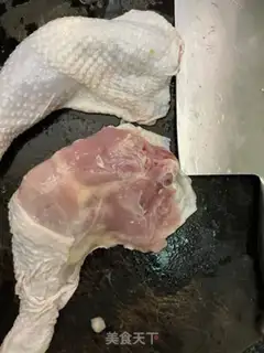 Make Garlic steam chicken step 1