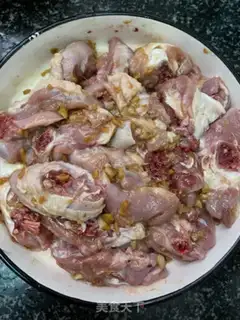Make Garlic steam chicken step 3
