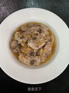 Make Garlic steam chicken step 6