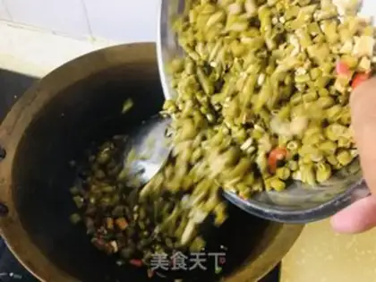 Make Sour beans step 3