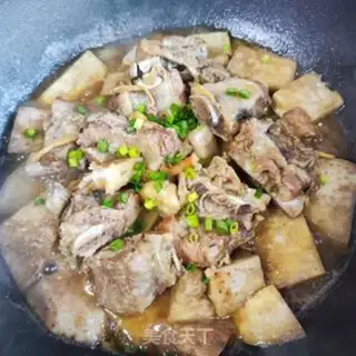 Make Potato burn ribs step 10