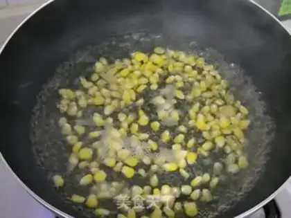 Make Green peppers of corn step 2