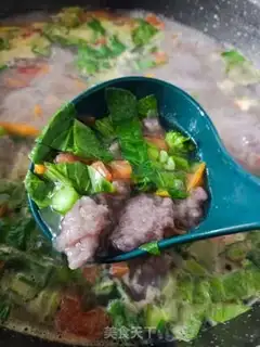 Make Vegetable egg-pump soup step 7