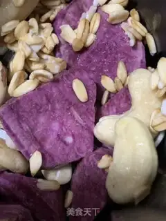 Make Potato cashew bar step 1