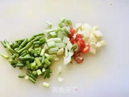 Make Fried powder step 1