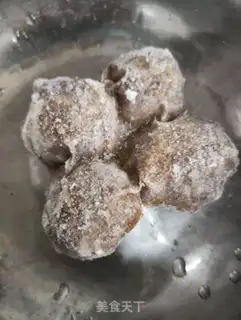 Make Beefball radish step 1