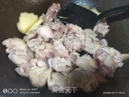 Make Mushroom chicken step 4