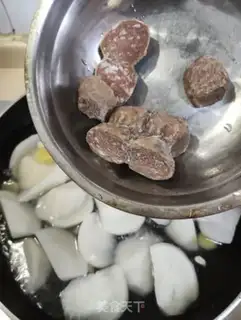 Make Beefball radish step 5