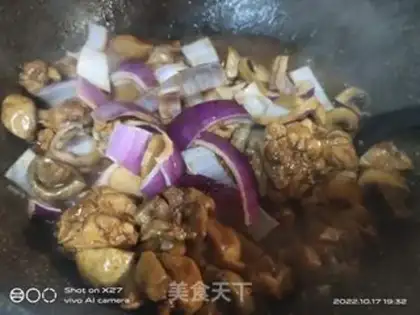 Make Mushroom chicken step 8