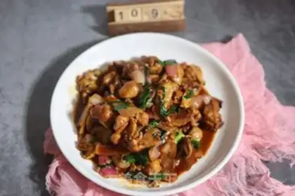 Make Mushroom chicken step 11