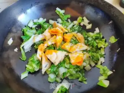 Make Fried omelet step 5