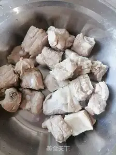 Make Potato burn ribs step 0
