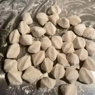 Make Three fresh dumplings step 5