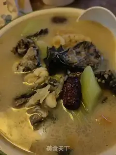 Make Chinese medicine and chicken stew step 9