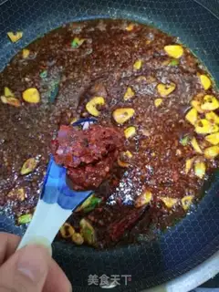 Make Spicy duck blood step 2