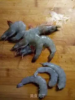 Make Shrimp omelet egg pie step 0