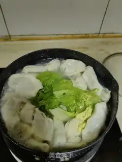 Make Red soup dumplings step 5