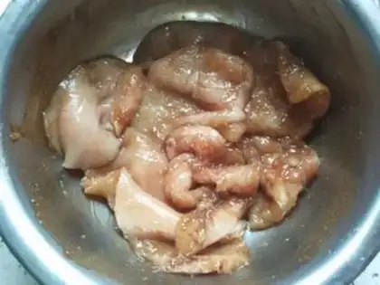 Make Chicken chops step 1