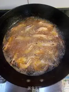 Make Dry pan shrimp step 2