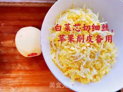 Make A cabbage fan step 1
