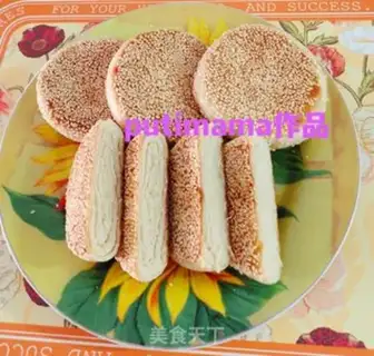 Make Souffle sesame pancakes step 14