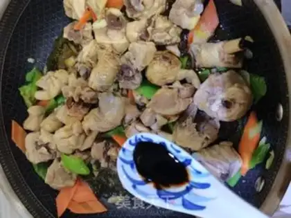 Make Garlic chicken step 8