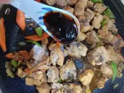 Make Garlic chicken step 9