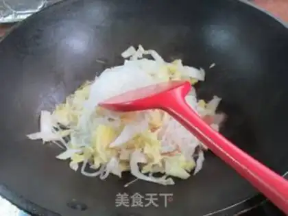 Make Scrumptious cabbage with tacos step 4