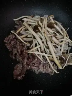 Make Tea mushroom roast beef step 6