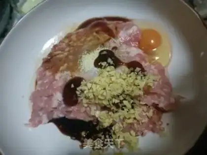 Make Pork dumplings step 6