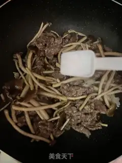 Make Tea mushroom roast beef step 7