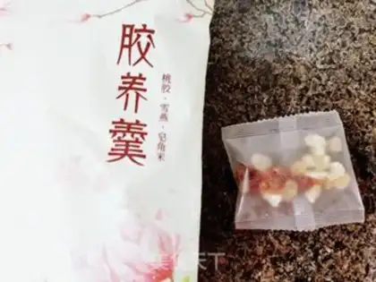 Make Peach gel for porridge step 0