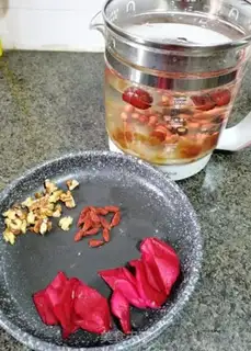 Make Peach gel for porridge step 3