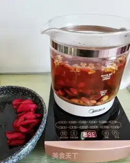 Make Peach gel for porridge step 5