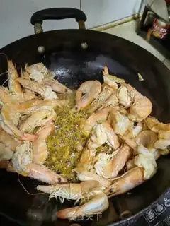 Make Pepper bean dry shrimp step 5