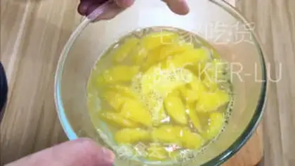 Make Orange milk pudding step 3