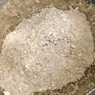Make Roasted wheat embryos, heart buns step 3