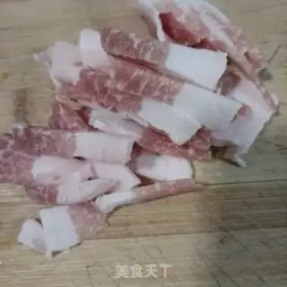 Make Pork and pepper step 1