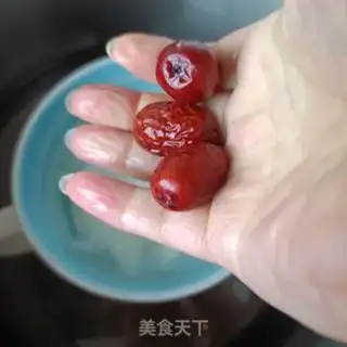 Make Rainbow pears stewing swallow nest step 6