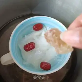Make Rainbow pears stewing swallow nest step 7