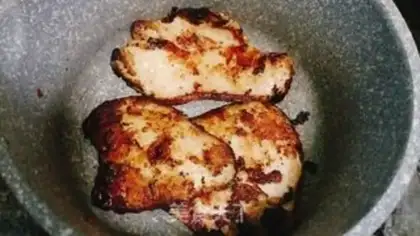 Make Chicken burger step 1